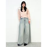 【WEB限定】フェイクファーニットフーディ | dazzlin | 詳細画像25 