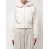 【WEB限定】フェイクファーニットフーディ | dazzlin | 詳細画像26 