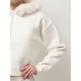 【WEB限定】フェイクファーニットフーディ | dazzlin | 詳細画像30 