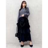 バックリボンリラクシーニット | dazzlin | 詳細画像14 