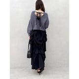 バックリボンリラクシーニット | dazzlin | 詳細画像15 