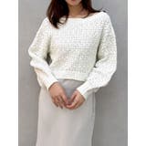 バックリボンリラクシーニット | dazzlin | 詳細画像20 