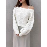 バックリボンリラクシーニット | dazzlin | 詳細画像22 