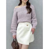 バックリボンリラクシーニット | dazzlin | 詳細画像35 