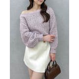 バックリボンリラクシーニット | dazzlin | 詳細画像37 