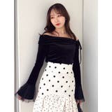 シアーベロアオフショルトップス | dazzlin | 詳細画像12
