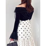 シアーベロアオフショルトップス | dazzlin | 詳細画像13