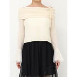 シアーベロアオフショルトップス | dazzlin | 詳細画像18