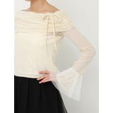 シアーベロアオフショルトップス | dazzlin | 詳細画像22