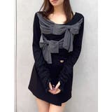 ラッピングリボンディティールカットソー | dazzlin | 詳細画像13