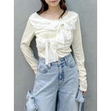 ラッピングリボンディティールカットソー | dazzlin | 詳細画像17