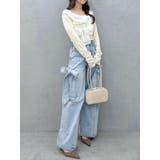 ラッピングリボンディティールカットソー | dazzlin | 詳細画像19