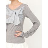 ラッピングリボンディティールカットソー | dazzlin | 詳細画像25