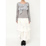 ラッピングリボンディティールカットソー | dazzlin | 詳細画像28