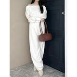 【吉田朱里】タックスリーブオフショルスウェット ※BLACK WEB限定カラー | dazzlin | 詳細画像30