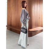 【吉田朱里】タックスリーブオフショルスウェット ※BLACK WEB限定カラー | dazzlin | 詳細画像45