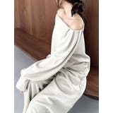 【吉田朱里】タックスリーブオフショルスウェット ※BLACK WEB限定カラー | dazzlin | 詳細画像50