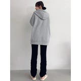 【吉田朱里】ストーンアートハーフジップフーディ | dazzlin | 詳細画像17