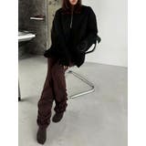 【吉田朱里】ストーンアートハーフジップフーディ | dazzlin | 詳細画像32