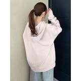 【吉田朱里】ストーンアートハーフジップフーディ | dazzlin | 詳細画像41