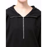 【吉田朱里】ストーンアートハーフジップフーディ | dazzlin | 詳細画像48