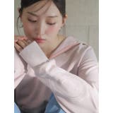 【吉田朱里】ストーンアートハーフジップフーディ | dazzlin | 詳細画像6