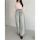 【吉田朱里】温感・セラミド加工カップインオフショルインナー | dazzlin | 詳細画像18