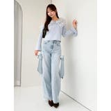 シアーラッフルカットトップス | dazzlin | 詳細画像20