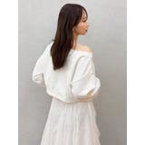 ボウタイシャツレイヤードスウェット | dazzlin | 詳細画像14