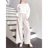 ボウタイシャツレイヤードスウェット | dazzlin | 詳細画像15