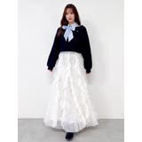 ボウタイシャツレイヤードスウェット | dazzlin | 詳細画像25