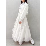 ボウタイシャツレイヤードスウェット | dazzlin | 詳細画像9