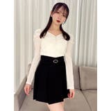 シアーベロアギャザーデザイントップス | dazzlin | 詳細画像14 