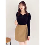 シアーベロアギャザーデザイントップス | dazzlin | 詳細画像17 