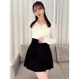 シアーベロアギャザーデザイントップス | dazzlin | 詳細画像8 