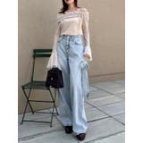 シアーベロアオフショルトップスⅡ | dazzlin | 詳細画像12