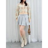 アーガイルオーバーニットトップス | dazzlin | 詳細画像19