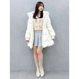 アーガイルオーバーニットトップス | dazzlin | 詳細画像23