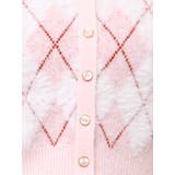 アーガイルオーバーニットトップス | dazzlin | 詳細画像49