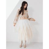 アーガイルオーバーニットトップス | dazzlin | 詳細画像5