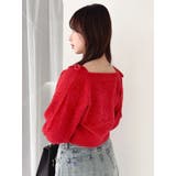 ミニシャギーラメニットカーデトップス | dazzlin | 詳細画像10 