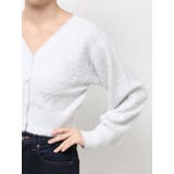 ミニシャギーラメニットカーデトップス | dazzlin | 詳細画像33 