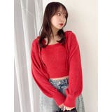 ミニシャギーラメニットカーデトップス | dazzlin | 詳細画像8 