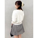 プレートシンプルカーディガン | dazzlin | 詳細画像4 