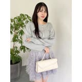 プレートシンプルカーディガン | dazzlin | 詳細画像41 