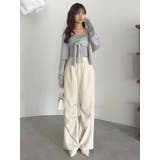 プレートシンプルカーディガン | dazzlin | 詳細画像48 