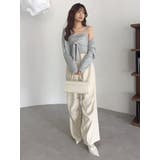 プレートシンプルカーディガン | dazzlin | 詳細画像49 