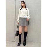 プレートシンプルカーディガン | dazzlin | 詳細画像6 