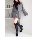 テーラーカラーショートジャケット | dazzlin | 詳細画像19