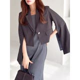 テーラーカラーショートジャケット | dazzlin | 詳細画像35